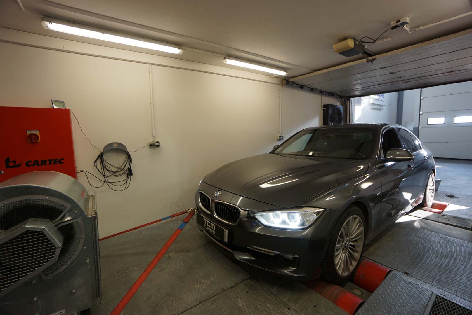 BMW pe standul dinamometric